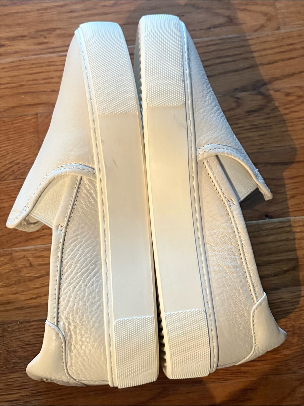 UGG “Jass” Leather Slipon Sneakers, Size 6.5, White, NWOT - Picture 5 of 7